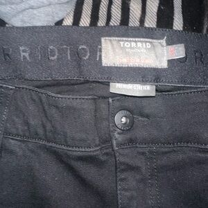 Black Jeans-distressed Jean size 20